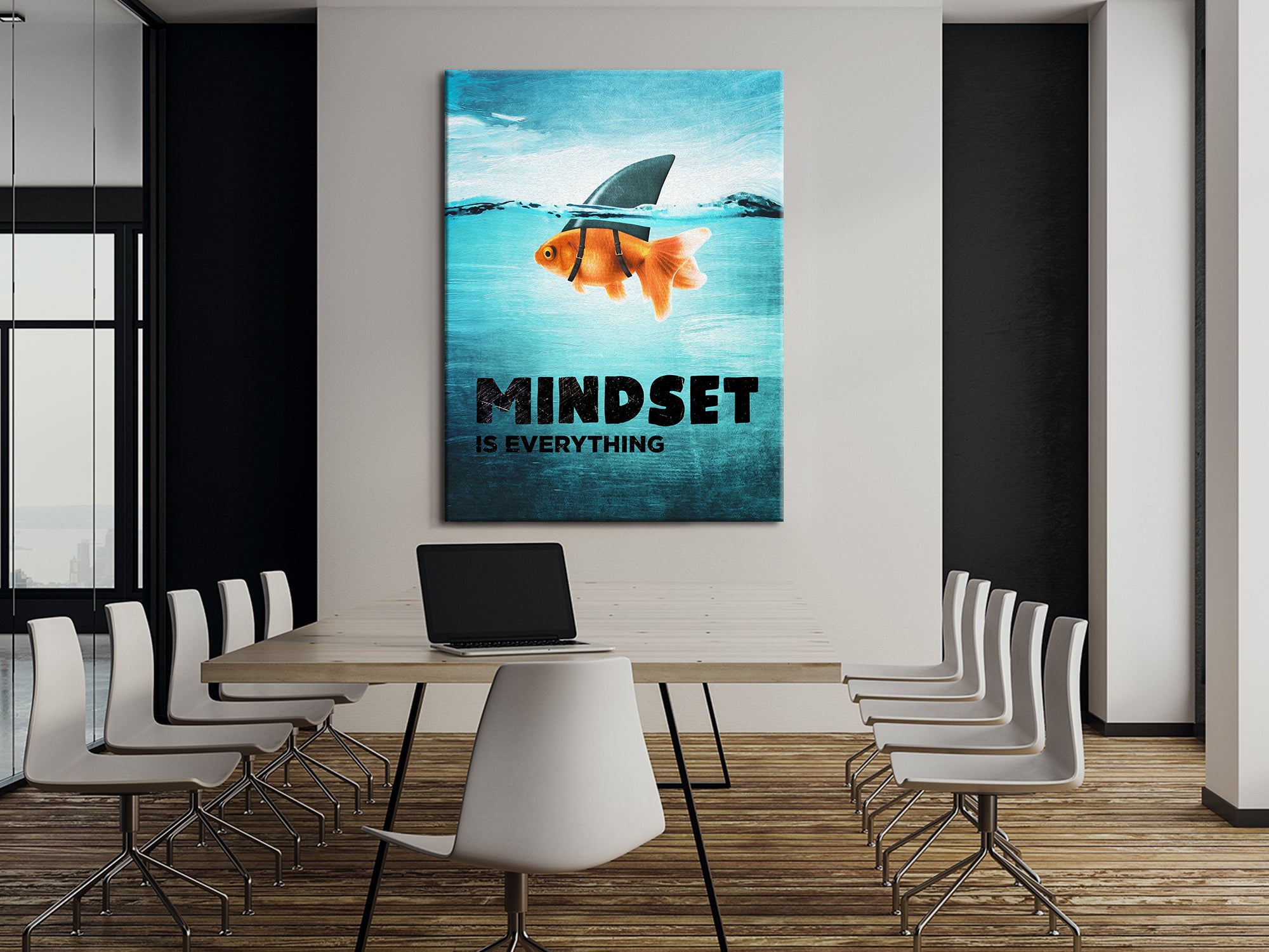 Mindset Is Everything Canvas Wall Art