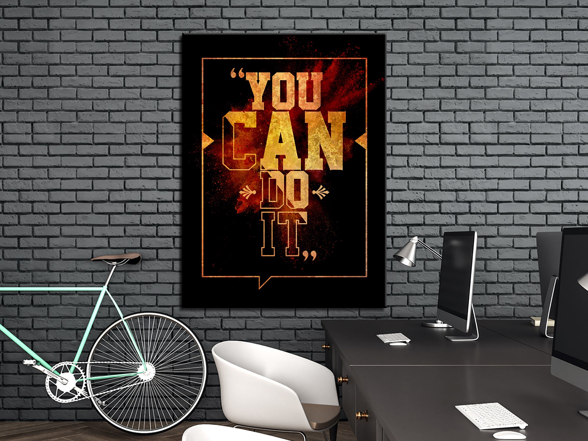 You Can Do It Canvas Art
