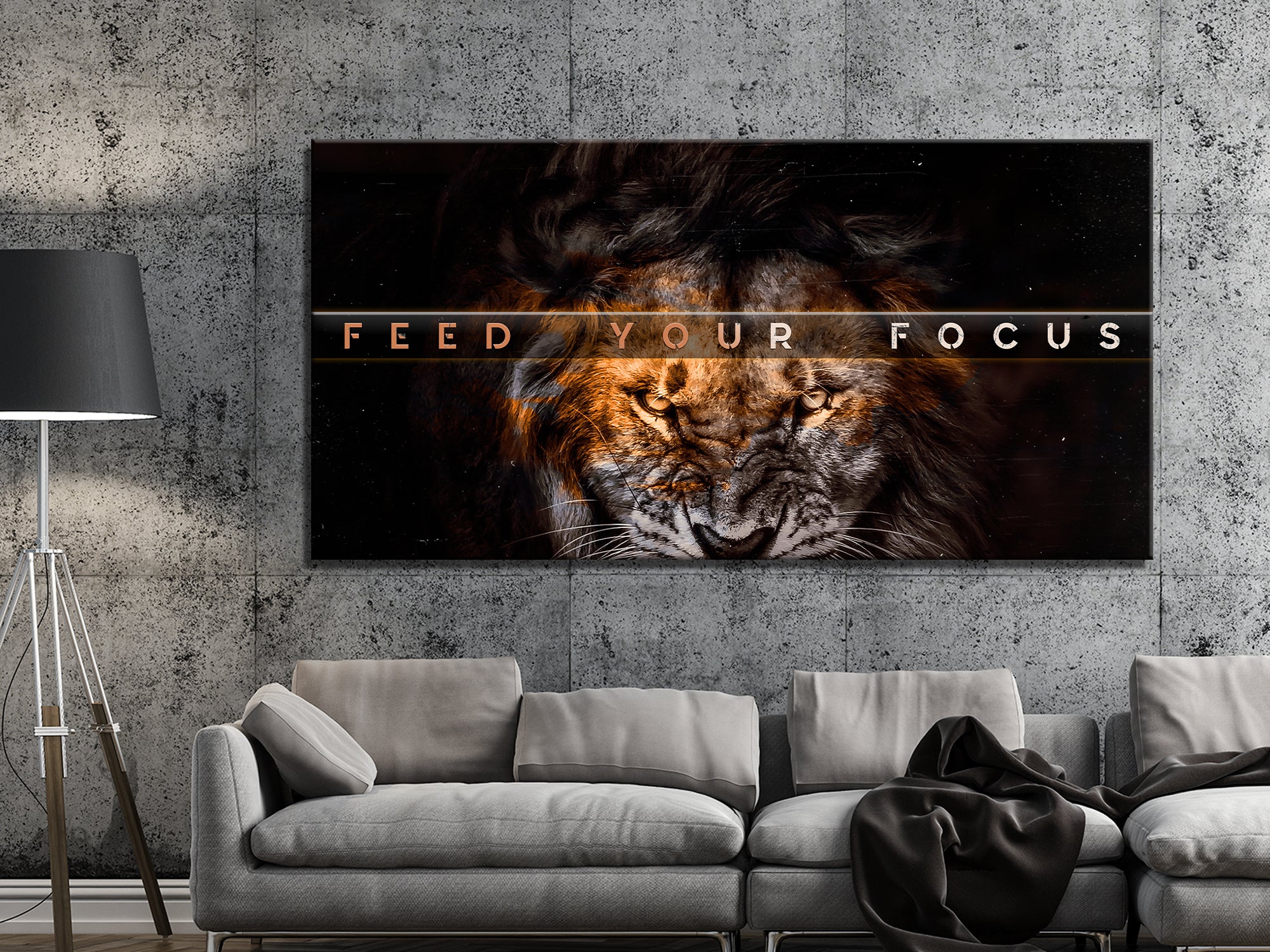Feed Your Focus Canvas Wall Art