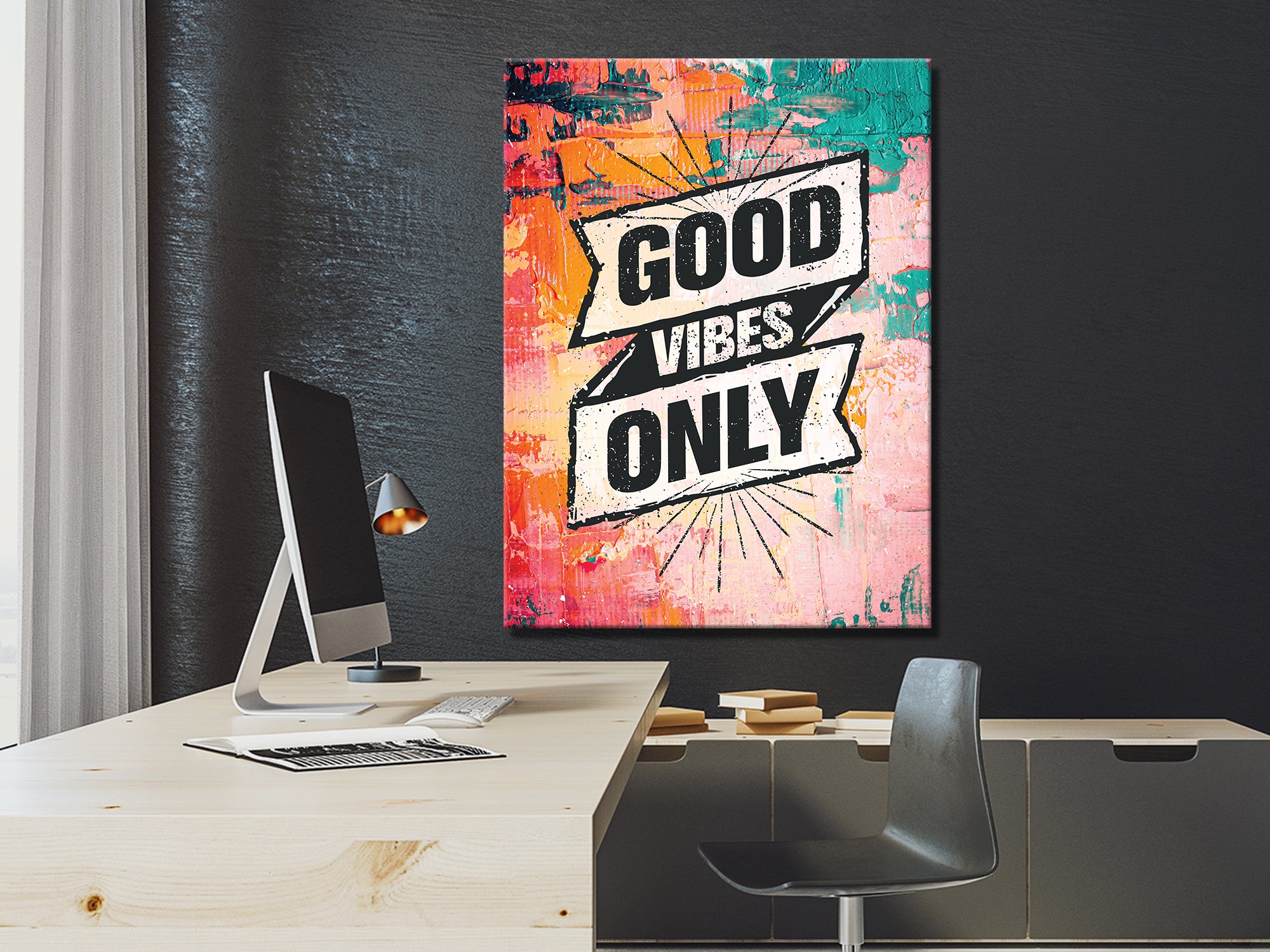 Good Vibes Only Canvas Art