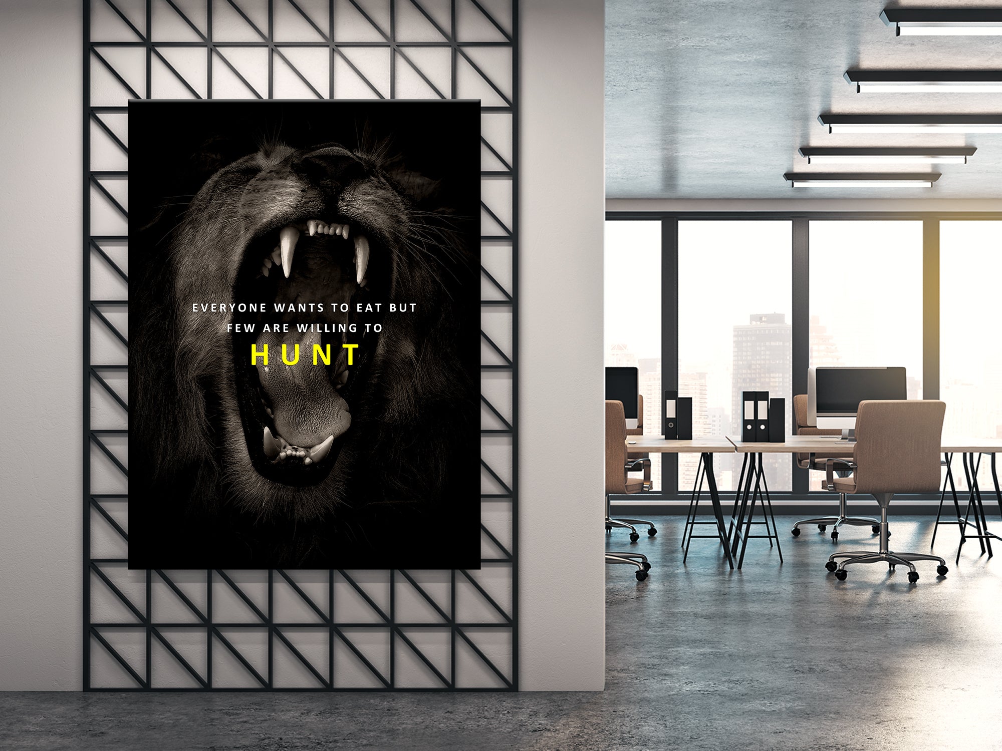 Few Are Willing To Hunt - Canvas Wall Art