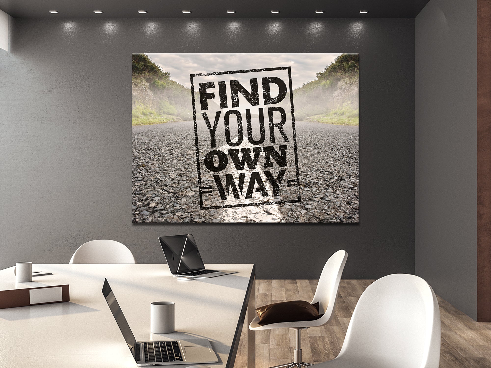 Find Your Own Way Canvas Wall Art