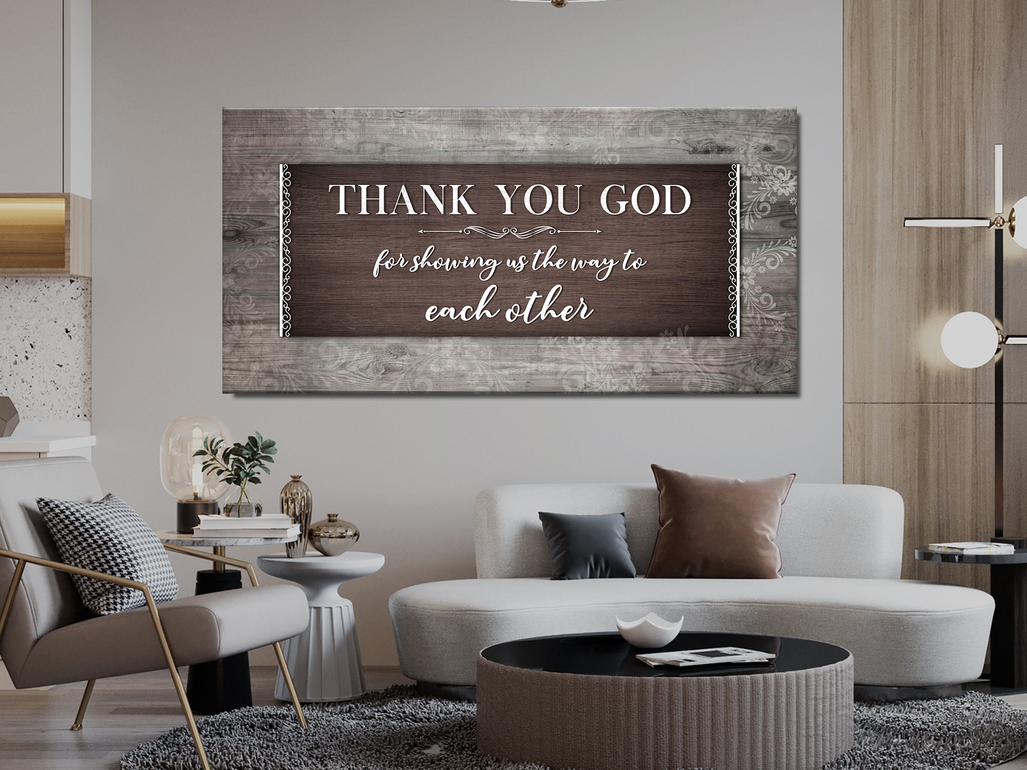 Christian Wall Art Thank You God For Showing Us The Way