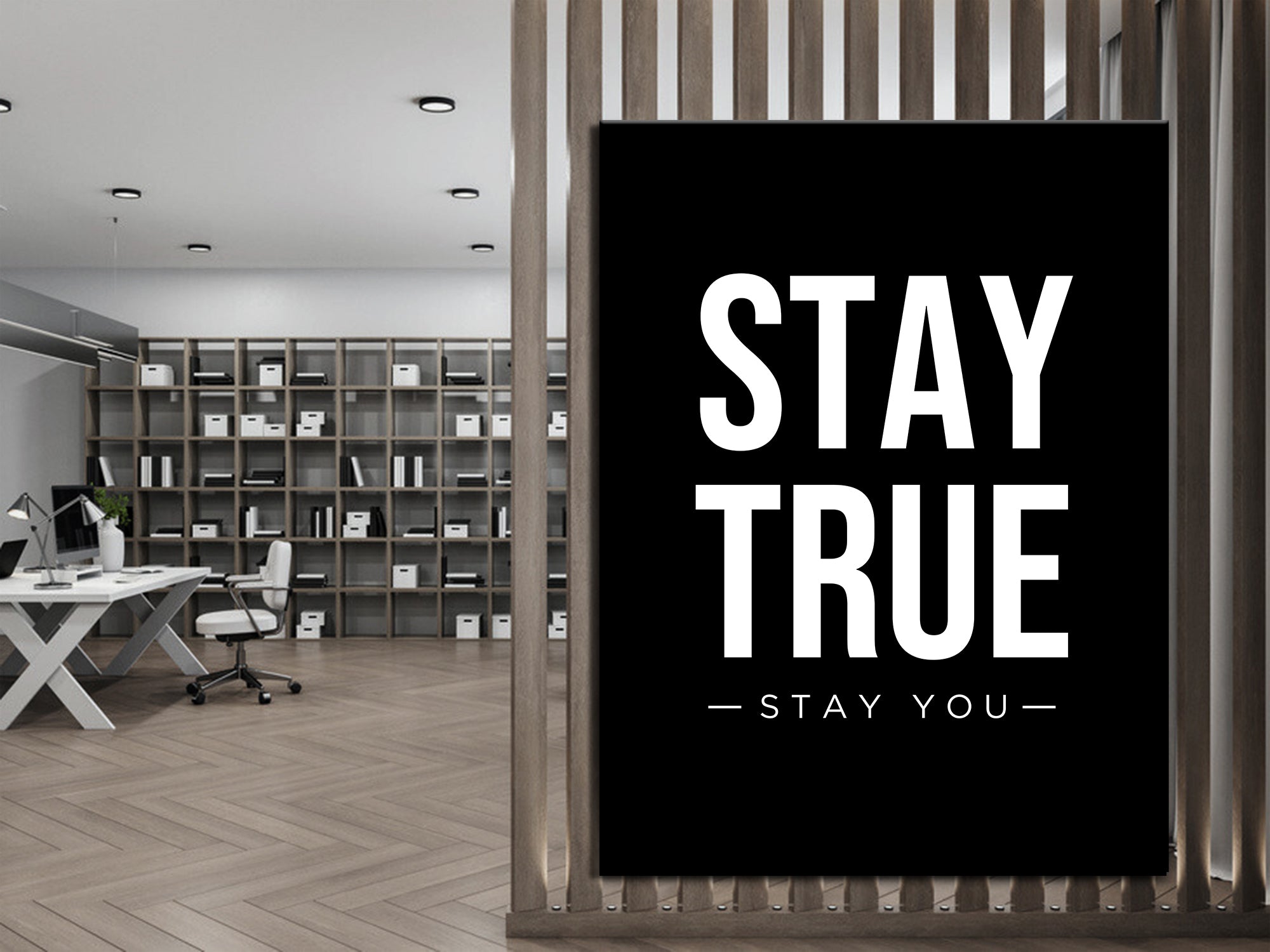 Stay True Stay You - Canvas Wall Art