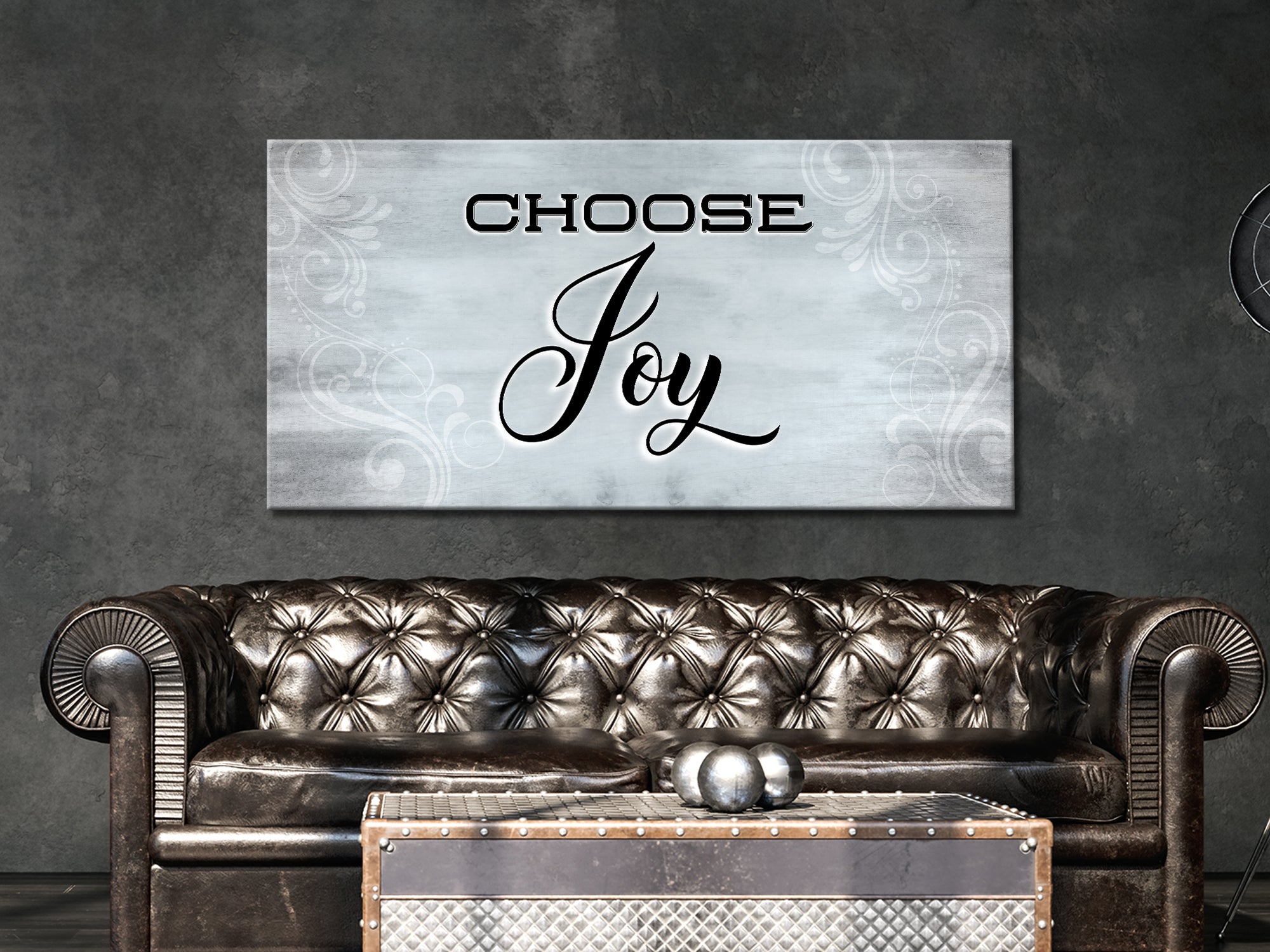 Choose Joy - Christian - Canvas Wall Art