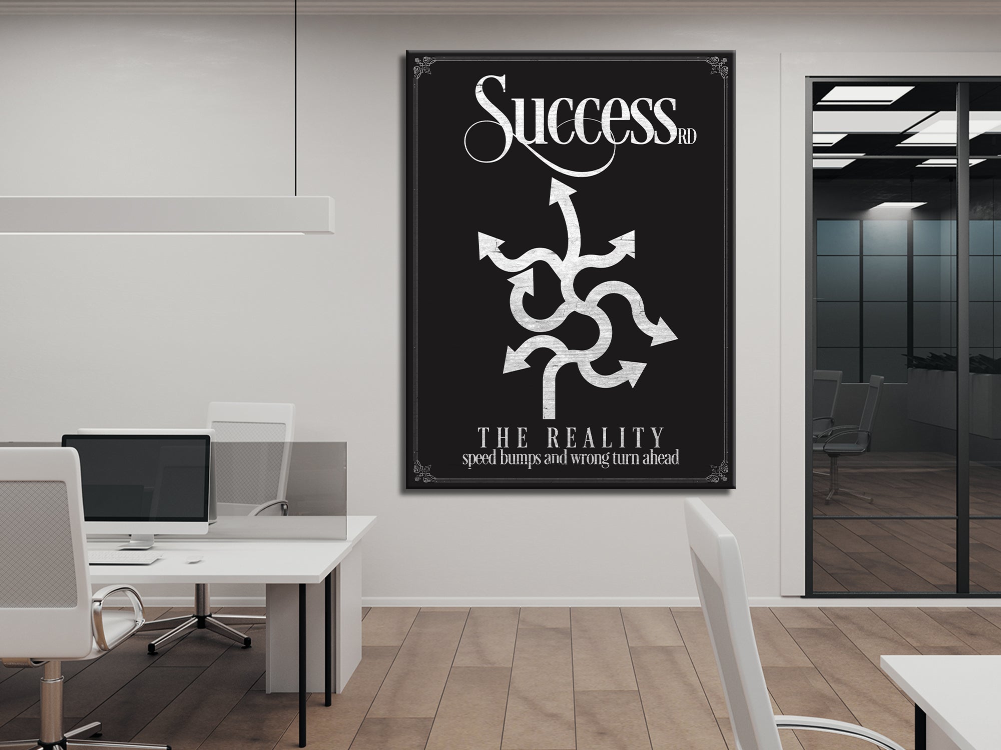Success, The Reality Canvas Art