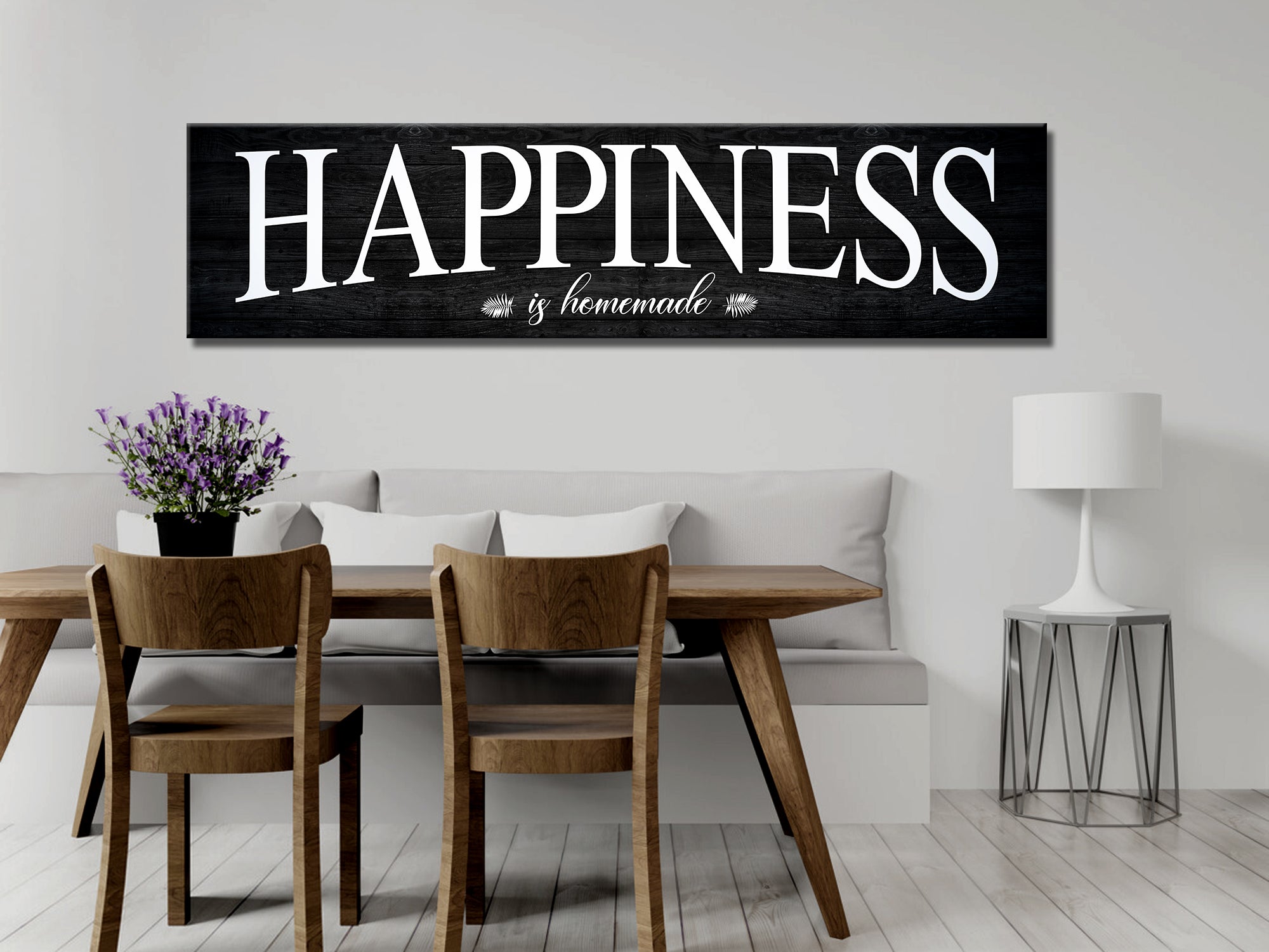 Homemade Happiness - Christian - Canvas Wall Art