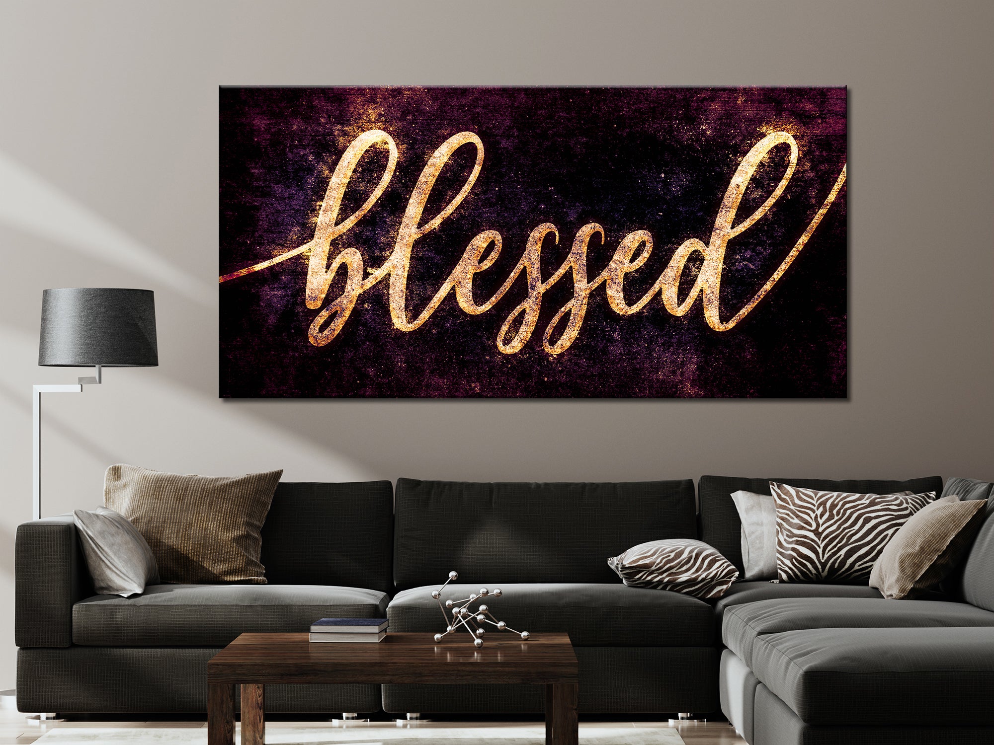Blessed - Christian - Canvas Wall Art