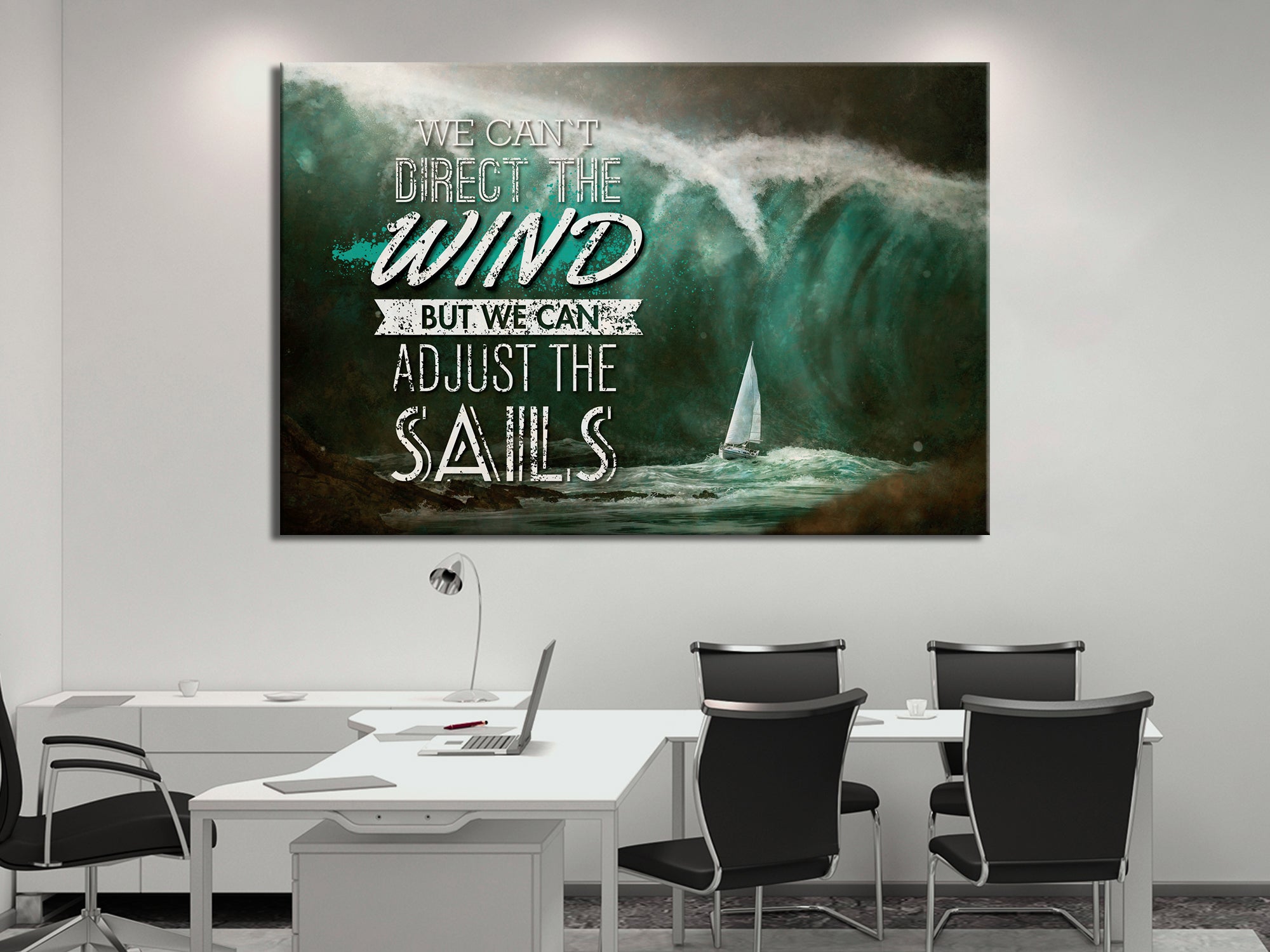 Adjust The Sails Canvas Art