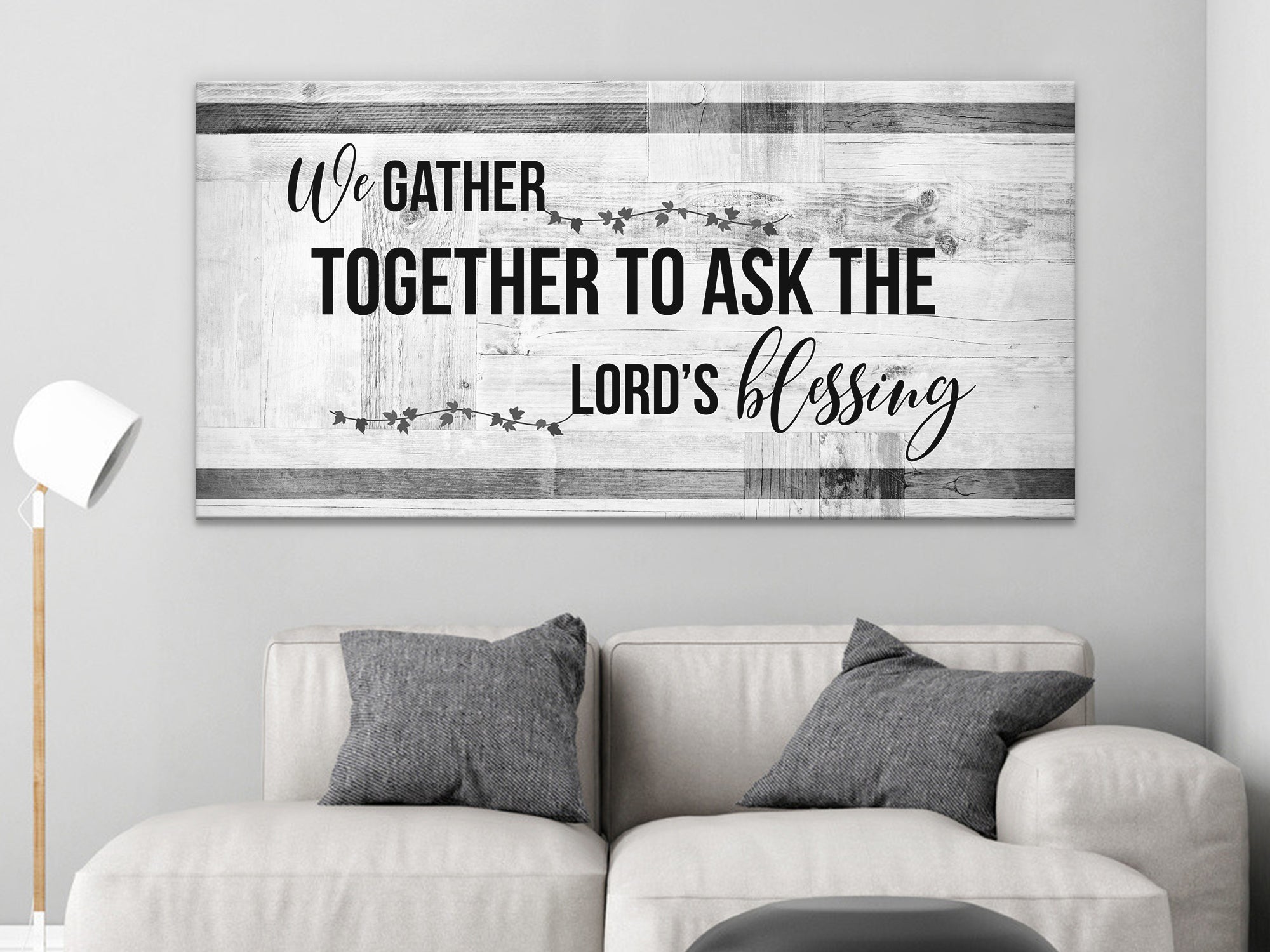 We Gather Together - Dinning Room Canvas Wall Art