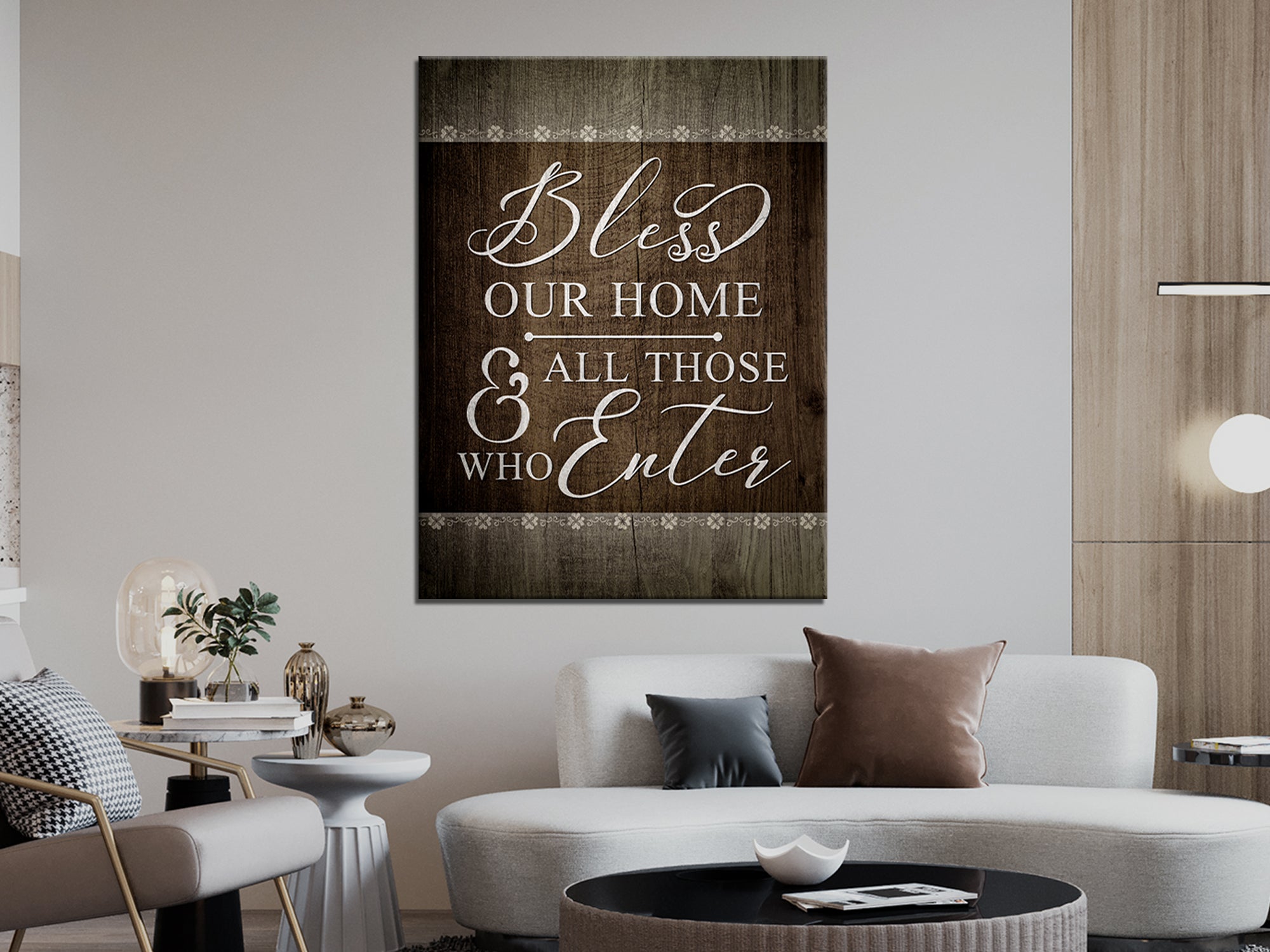 All Those Who Enter - Christian - Canvas Wall Art