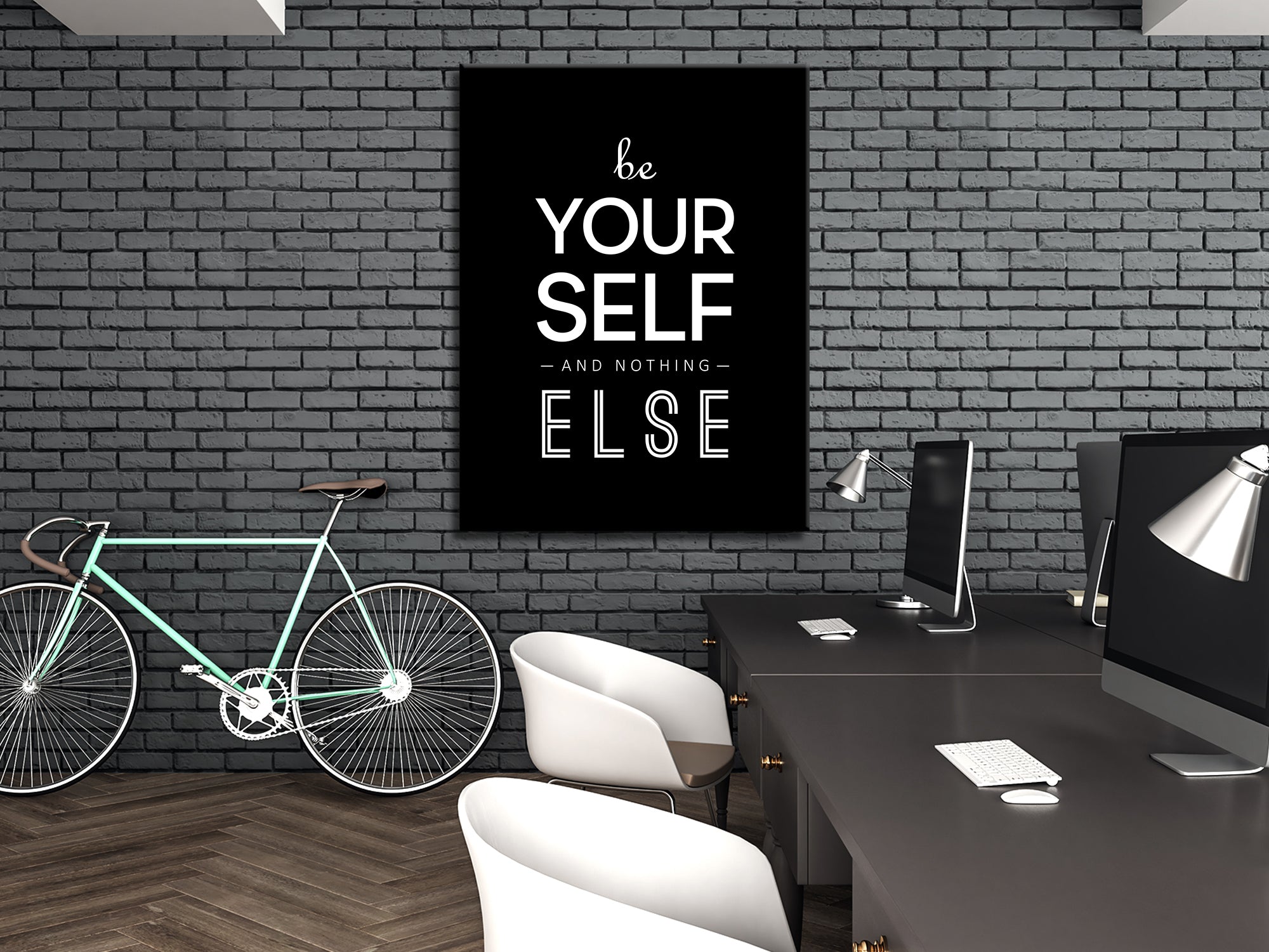 Be Yourself And Nothing Else - Canvas Wall Art