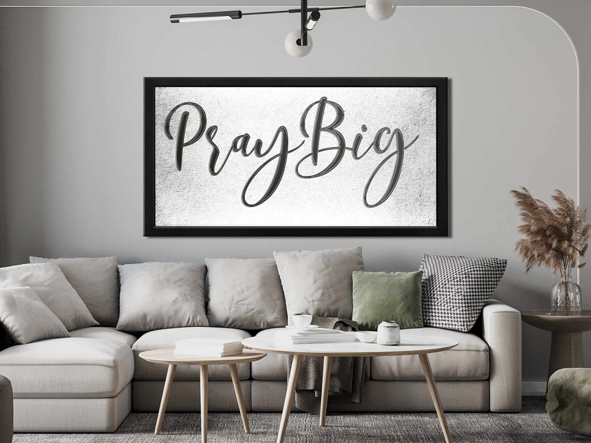 Pray Big - Christian - Canvas Wall Art