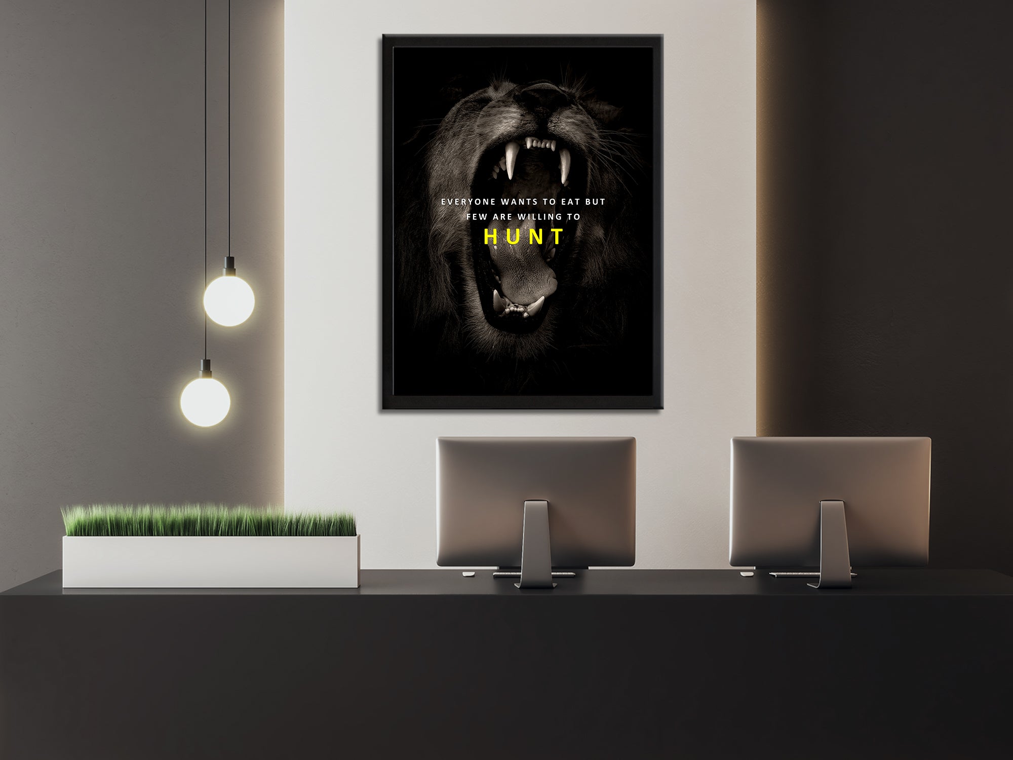 Few Are Willing To Hunt - Canvas Wall Art