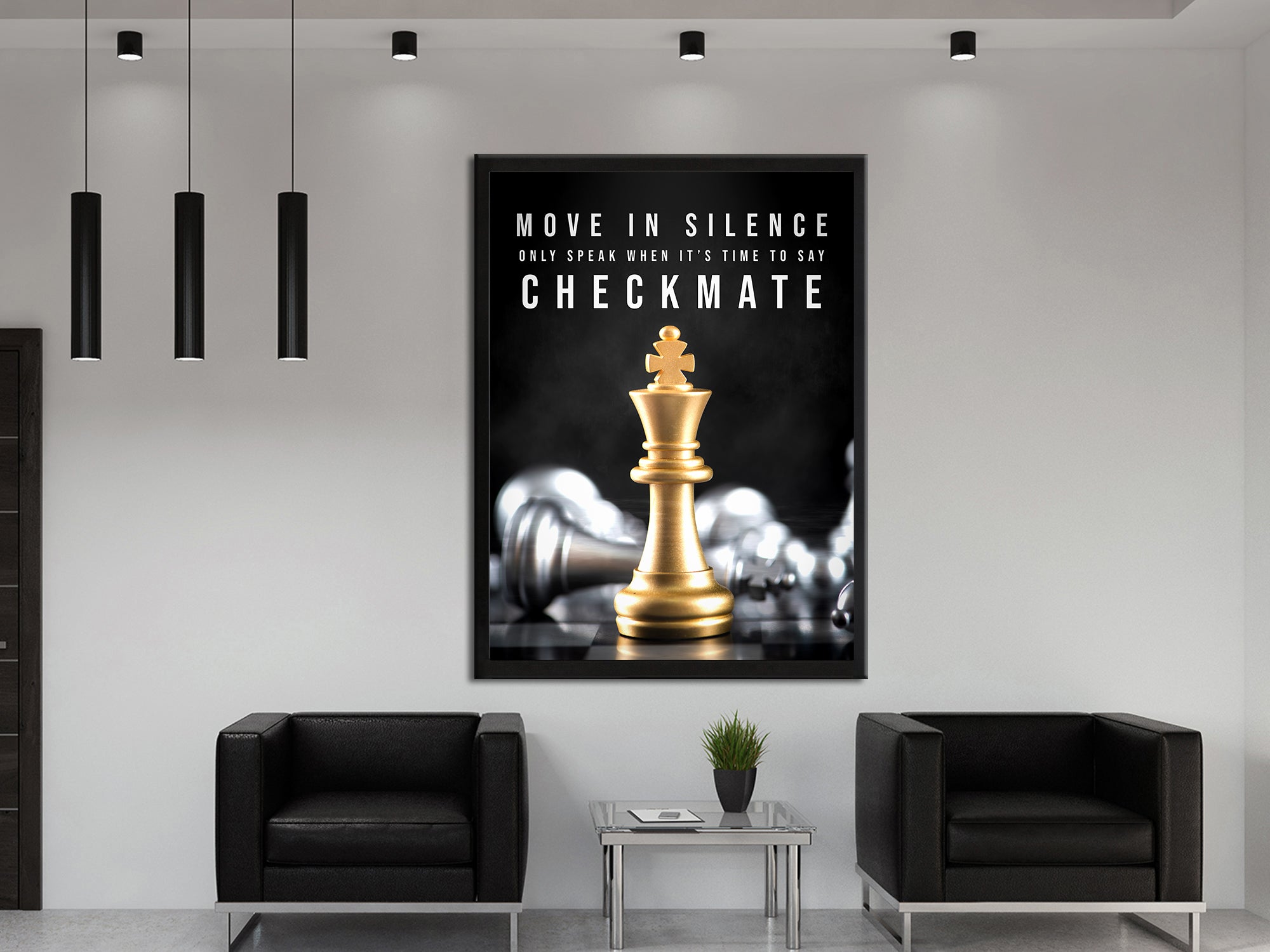 Checkmate V2 - Canvas Wall Art