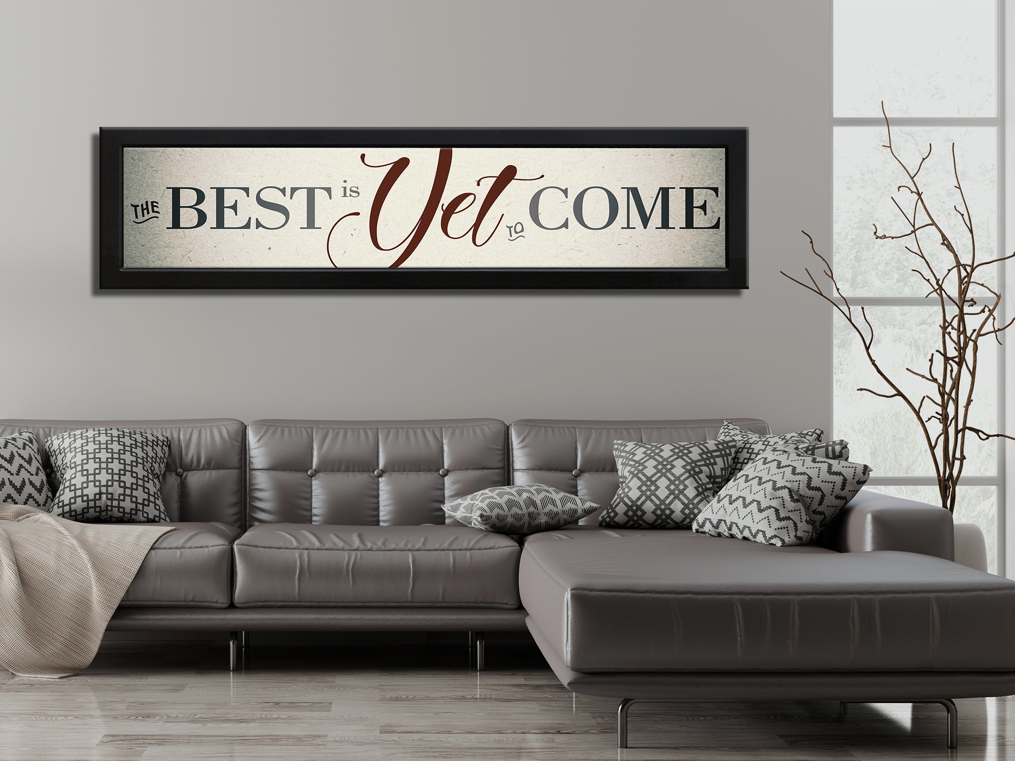 Best Is Yet To Come - Christian - Living Room Canvas Wall Art