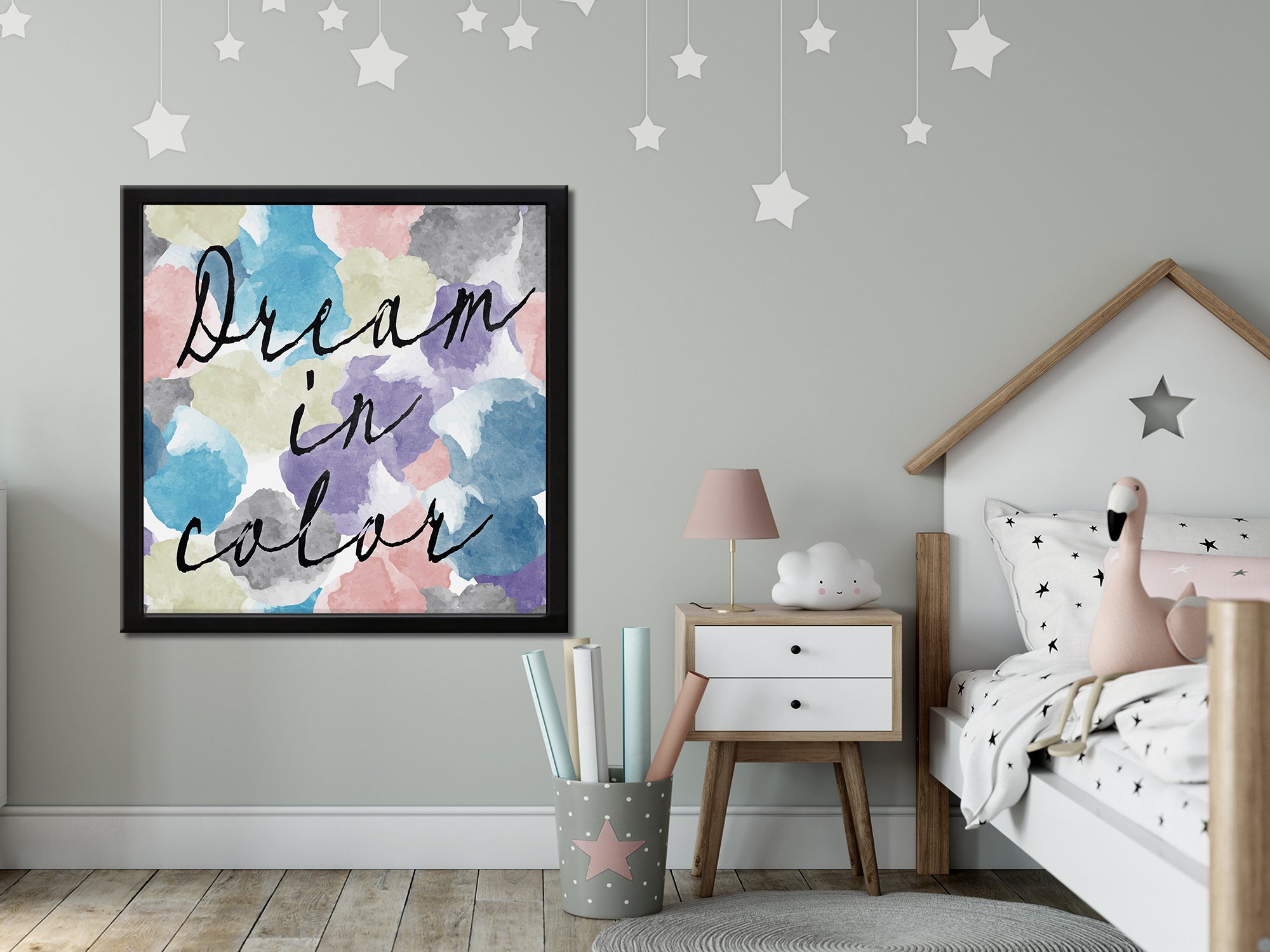 Dream In Color - Inspiring - Canvas Wall Art