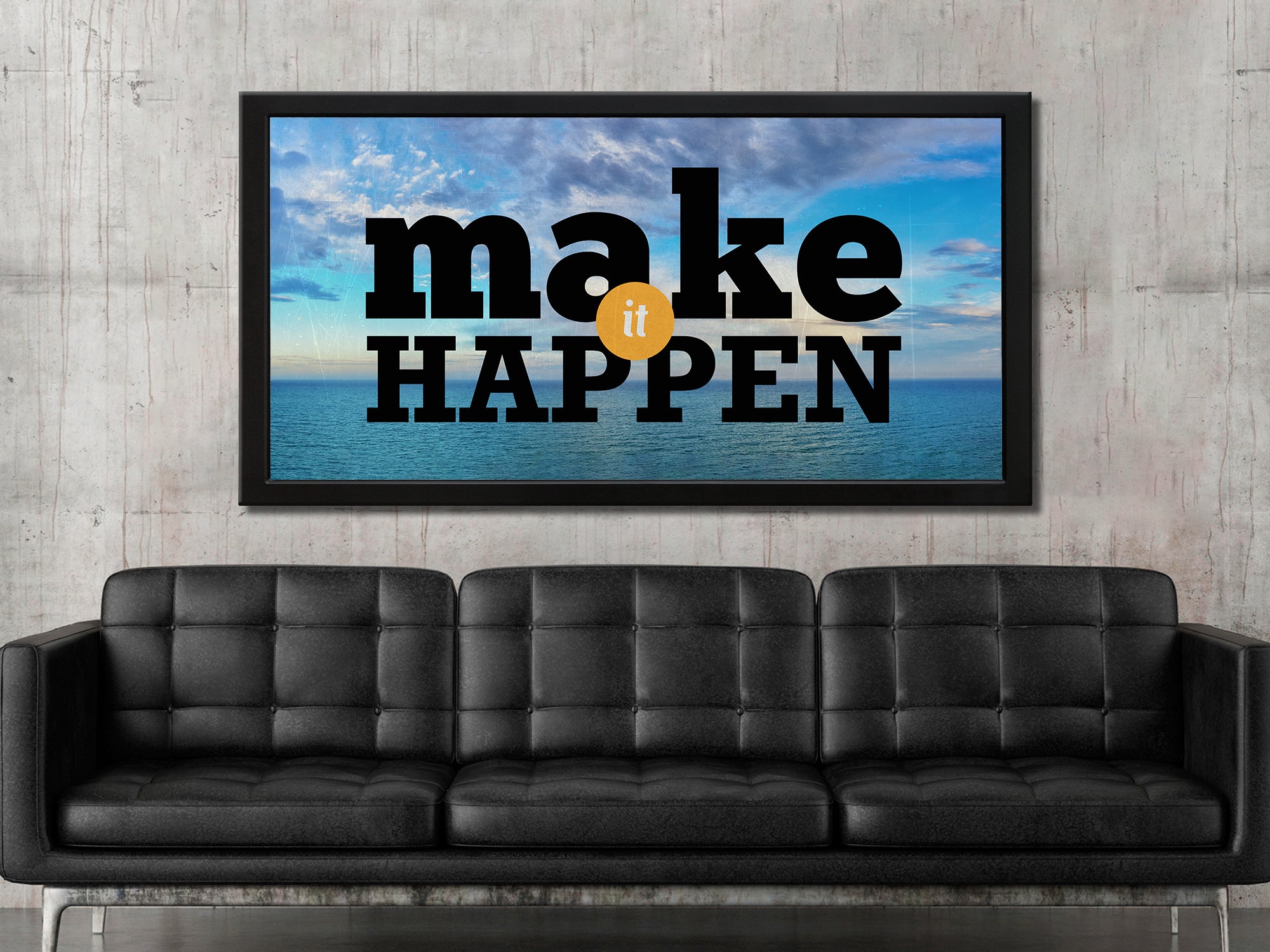 Make It Happen Canvas Wall Art