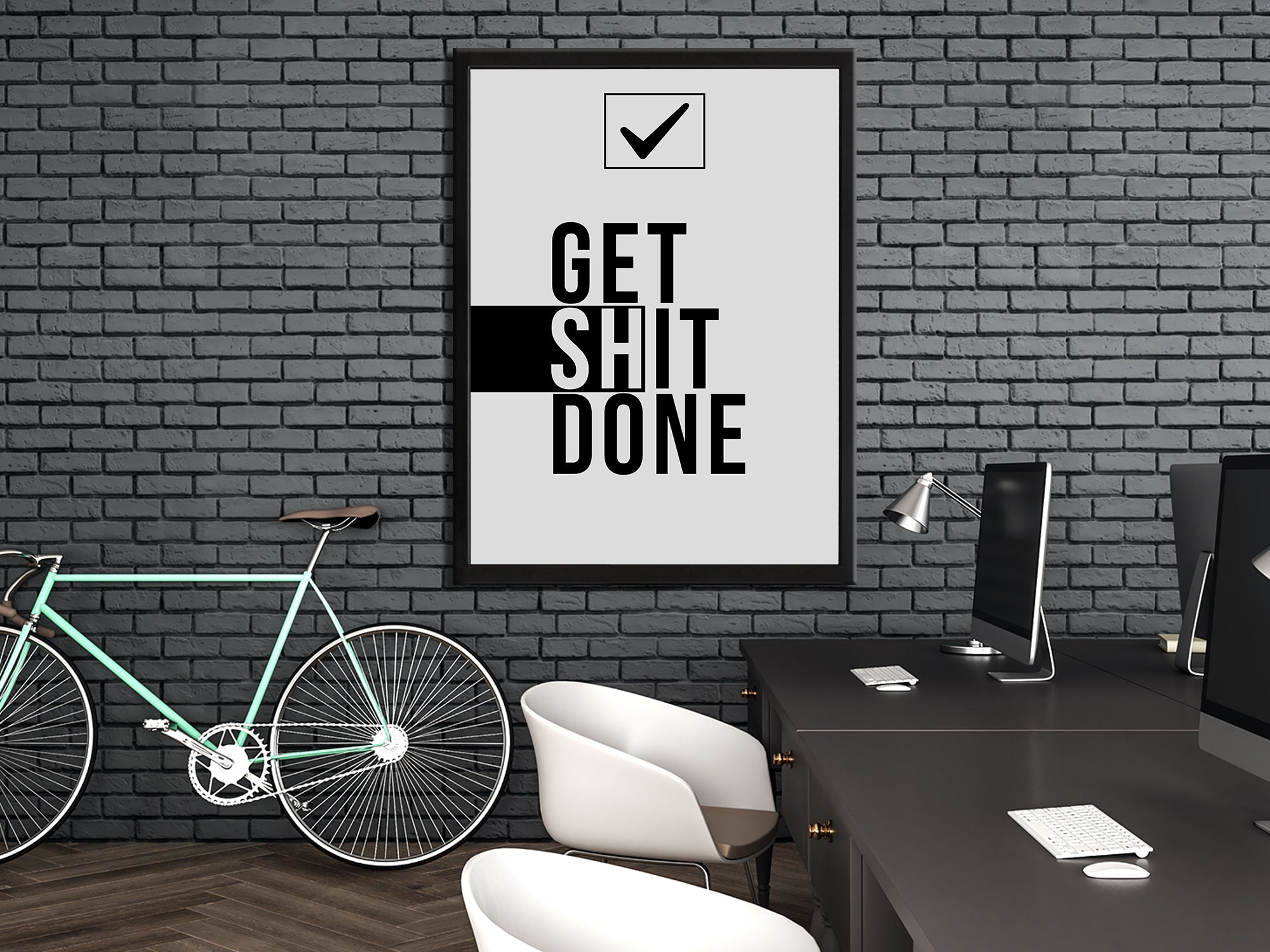 Get It Done V2 - Canvas Wall Art