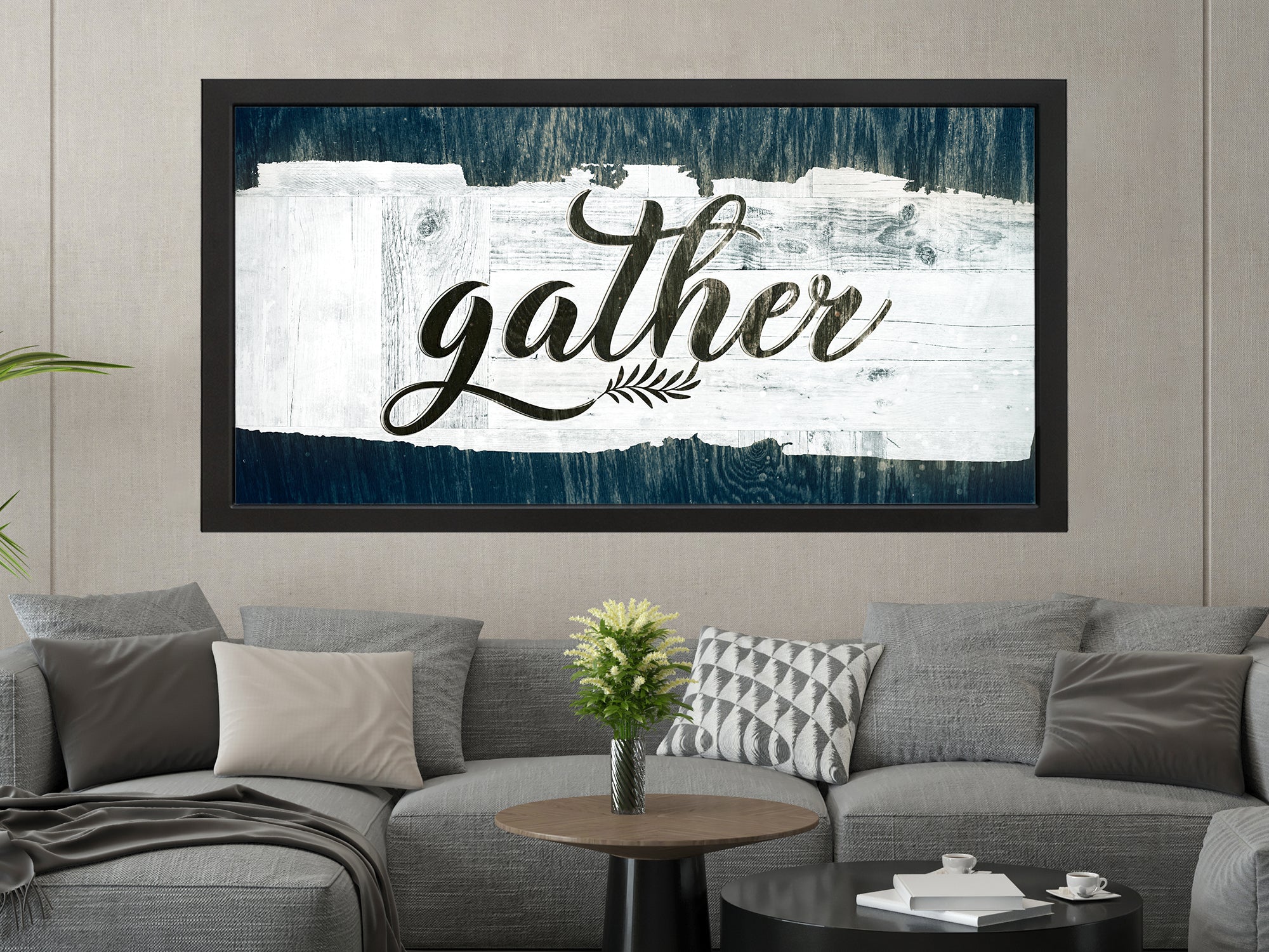 Gather V2 - Dinning Room Canvas Wall Art