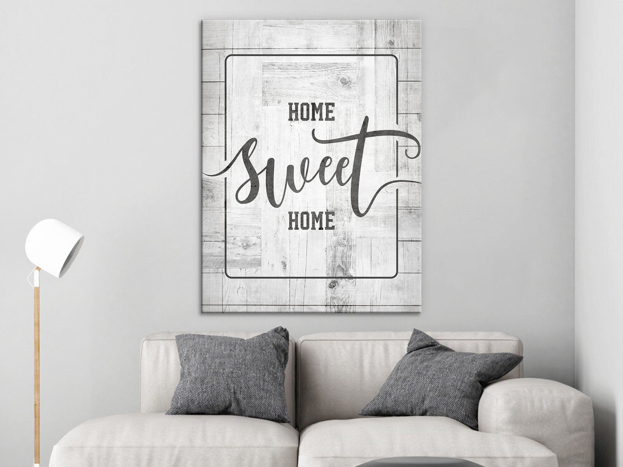 Home Sweet Home - Christian - Living Room Canvas Wall Art