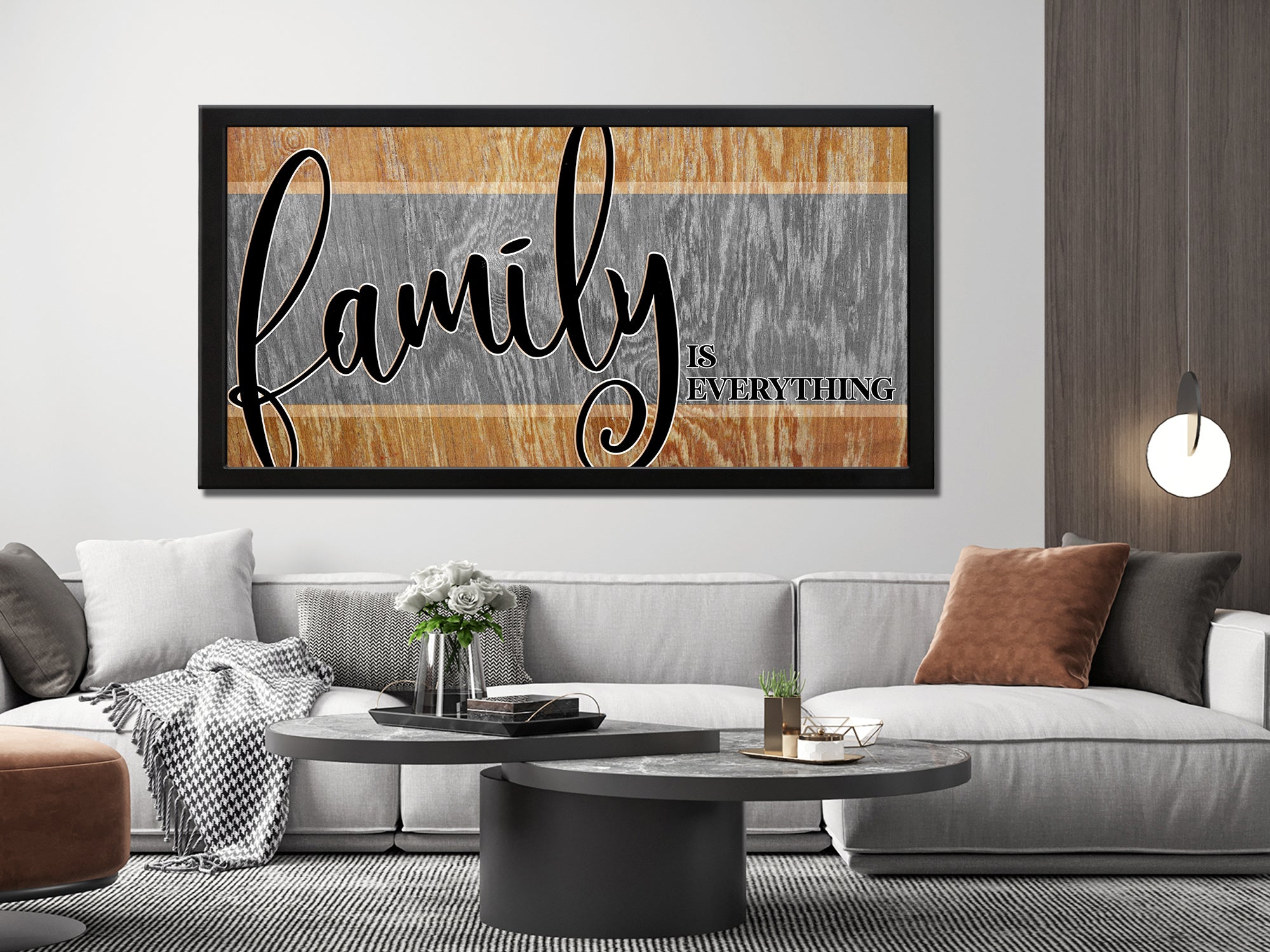 Family Is Everything V2 Canvas Wall Art