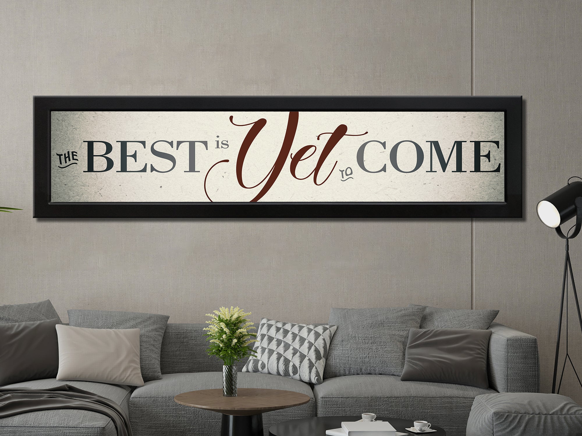 Best Is Yet To Come - Christian - Living Room Canvas Wall Art