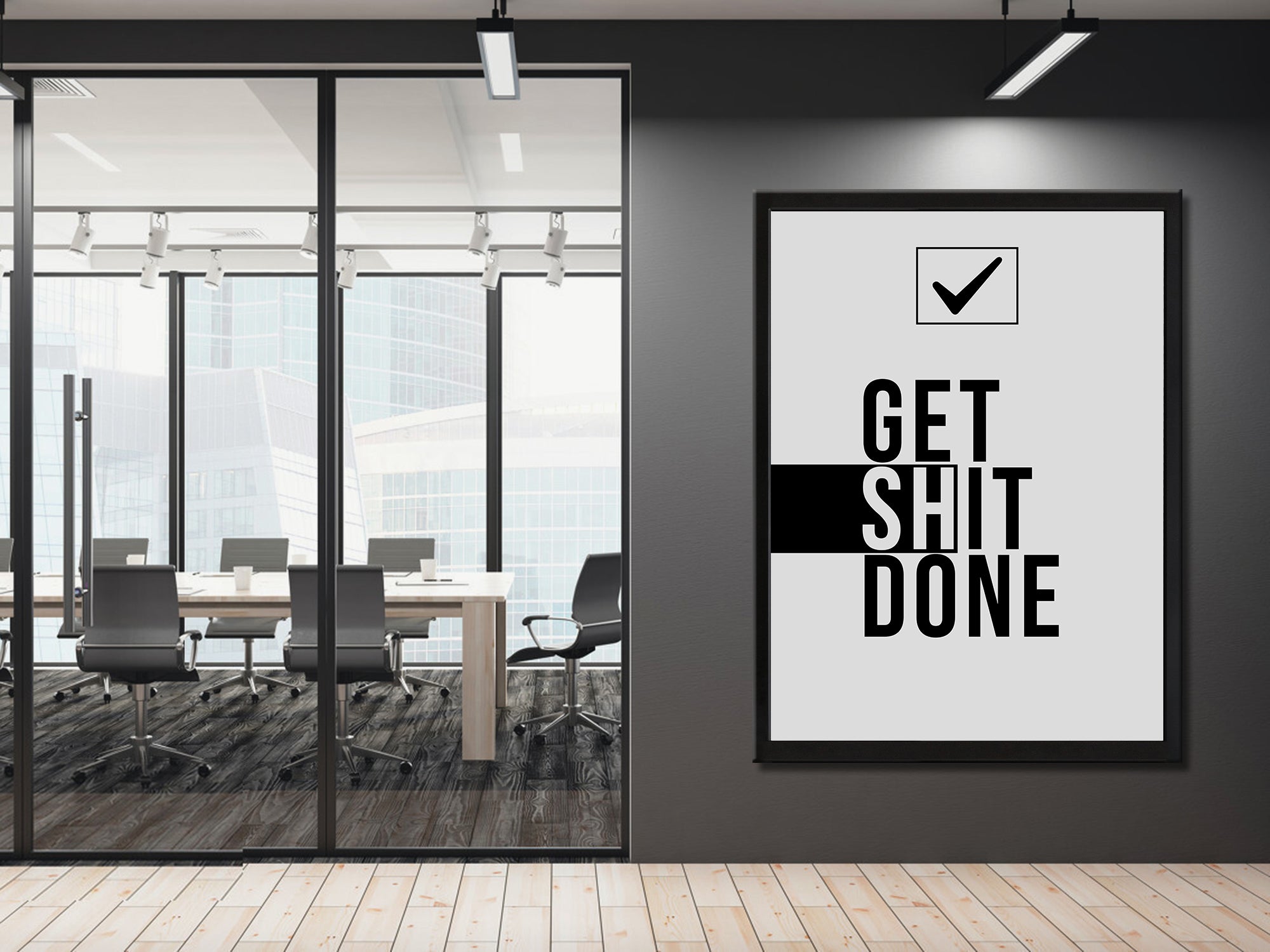 Get It Done V2 - Canvas Wall Art