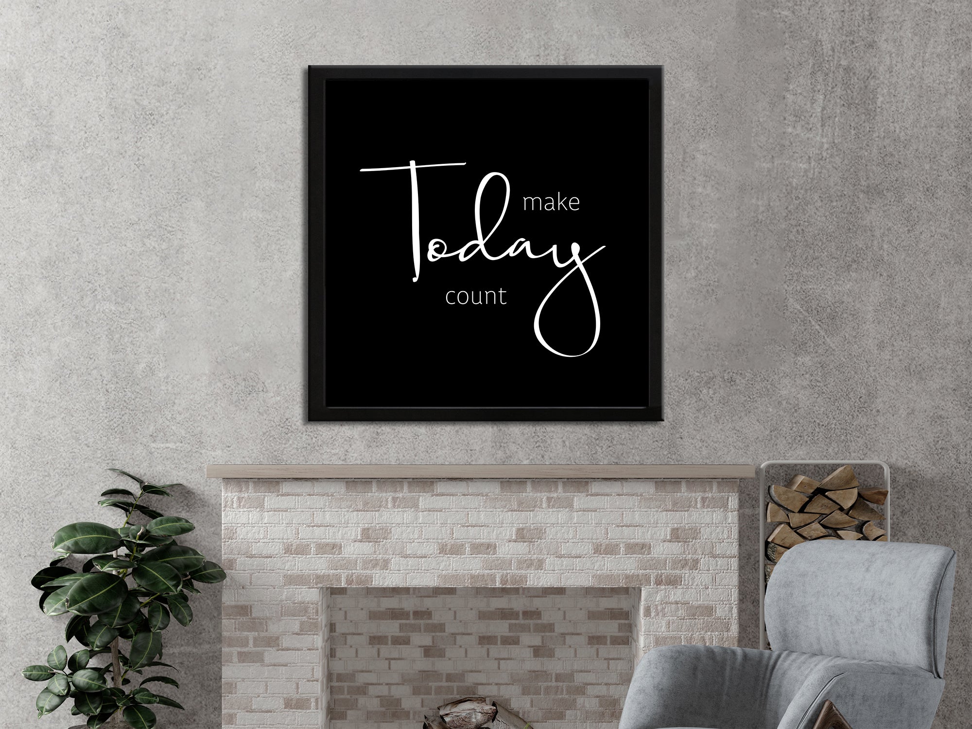 Make Today Count - Canvas Wall Art