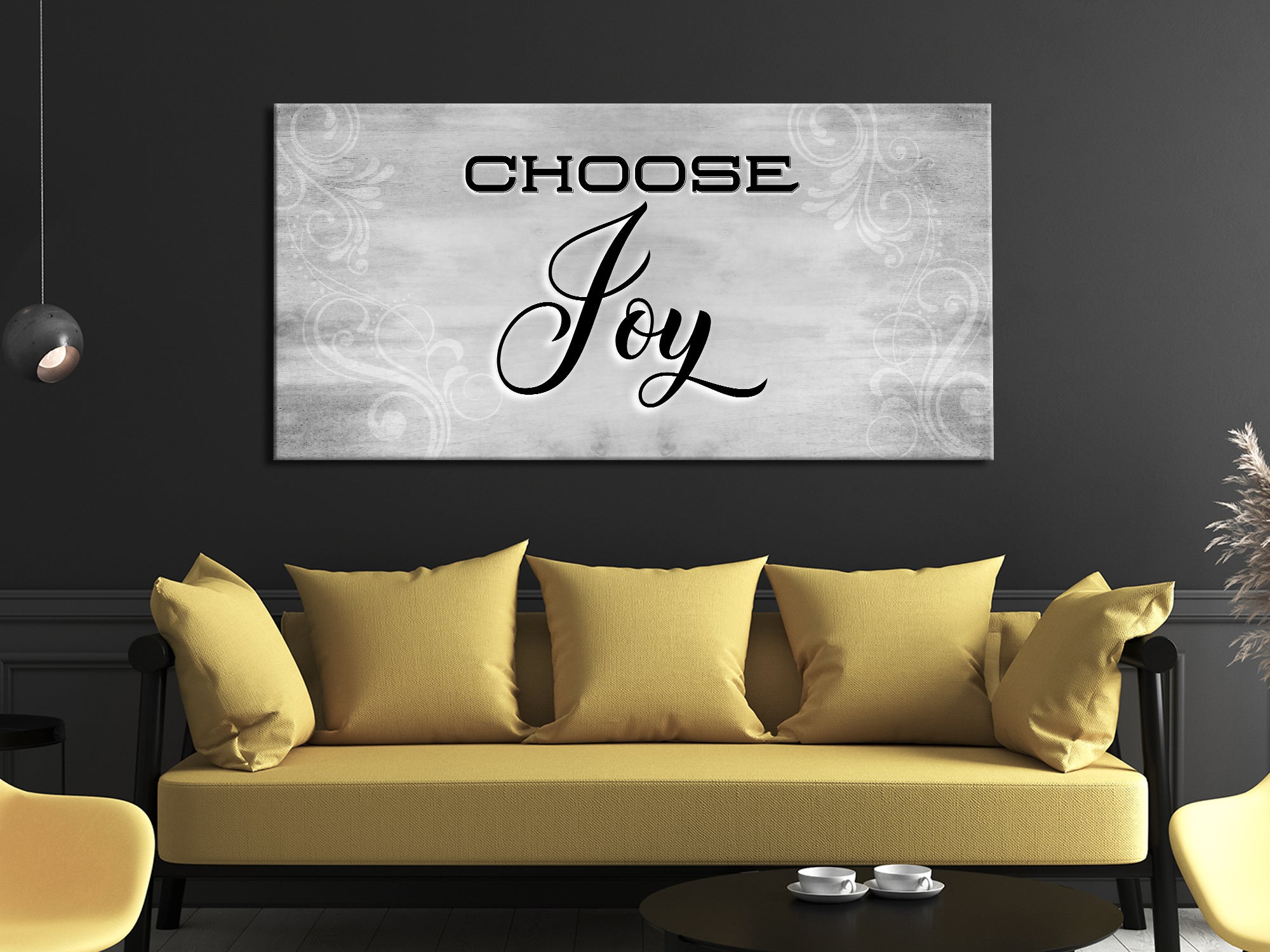 Choose Joy - Christian - Canvas Wall Art