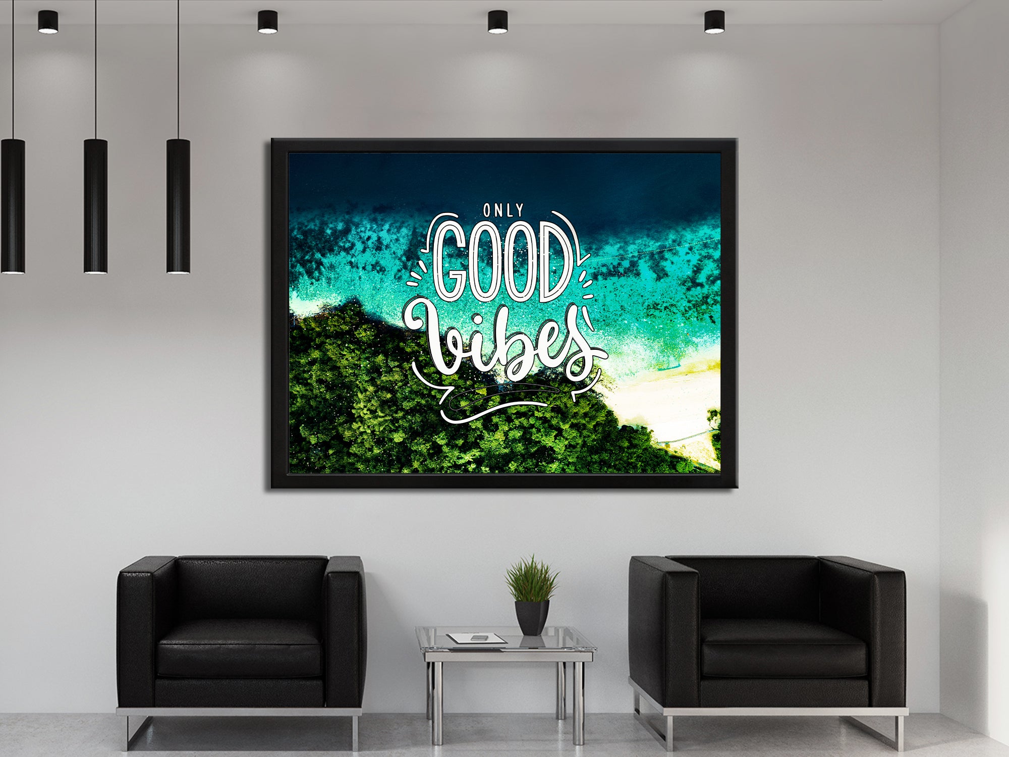 Good Vibes V2 Canvas Wall Art