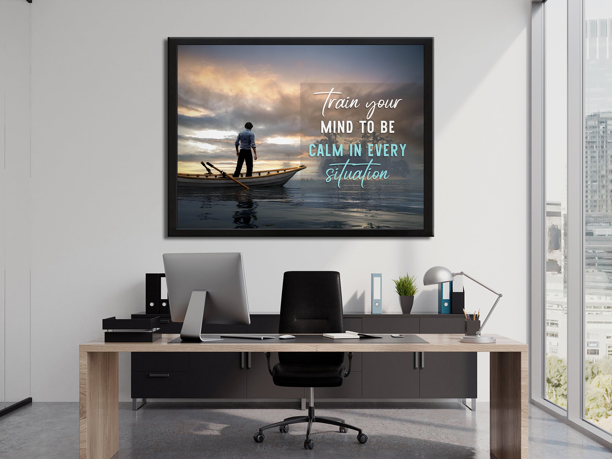 Train Your Mind - Canvas Wall Art