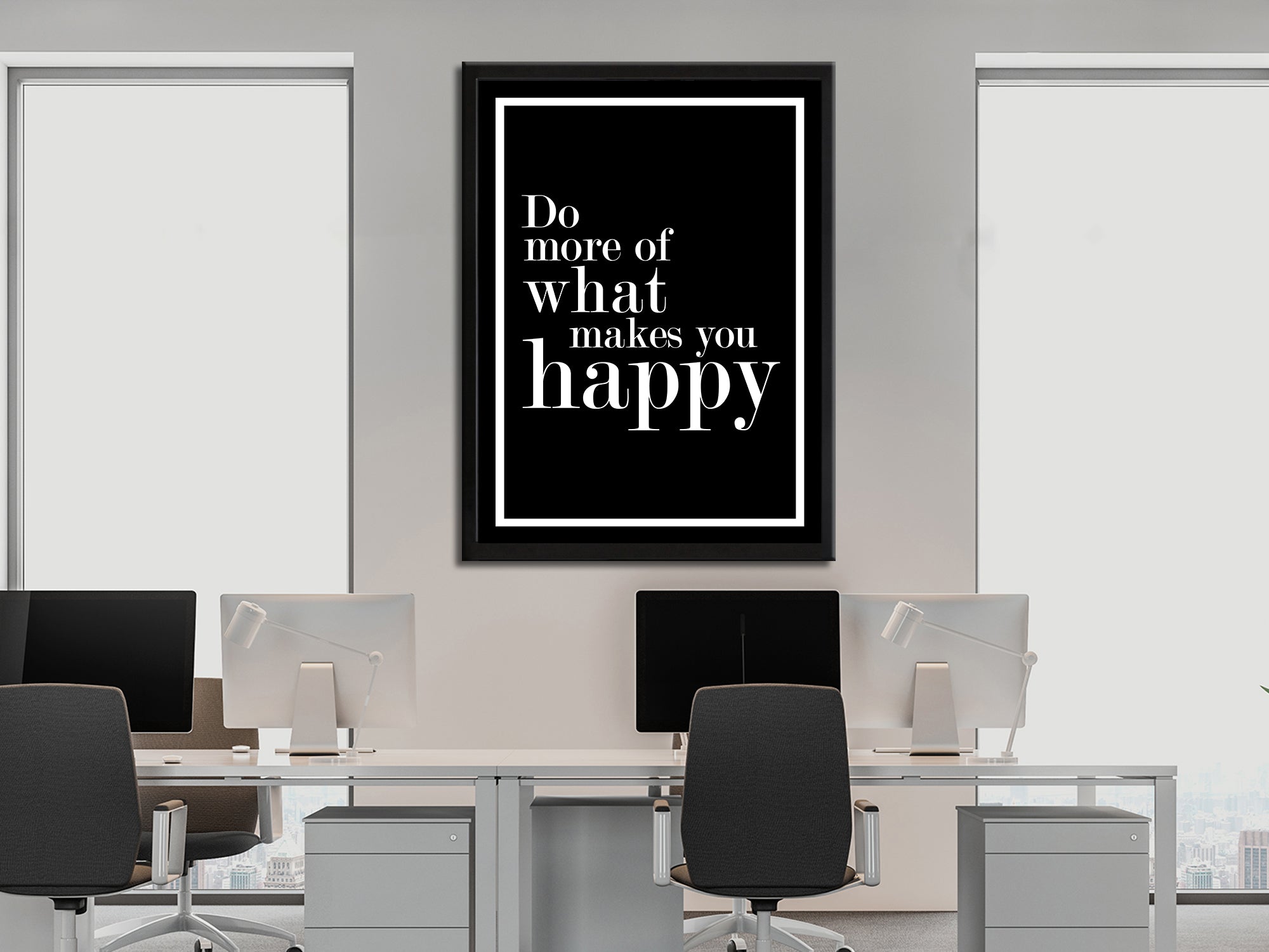 Do Of What Makes You Happy - Inspiring - Canvas Wall Art
