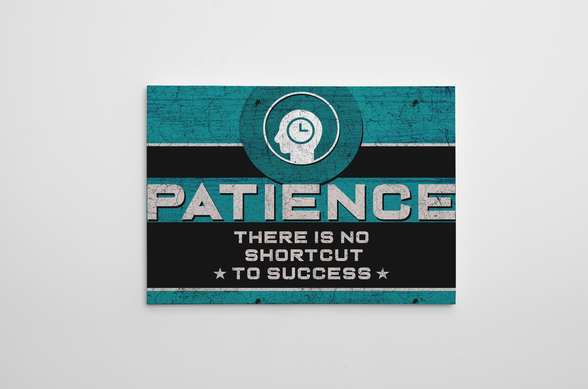 Patience Canvas Wall Art